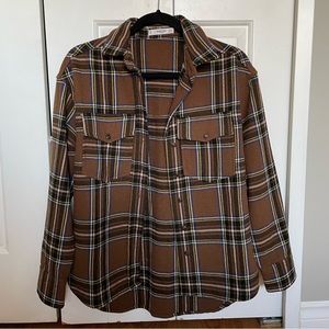 Plaid shirt/jacket